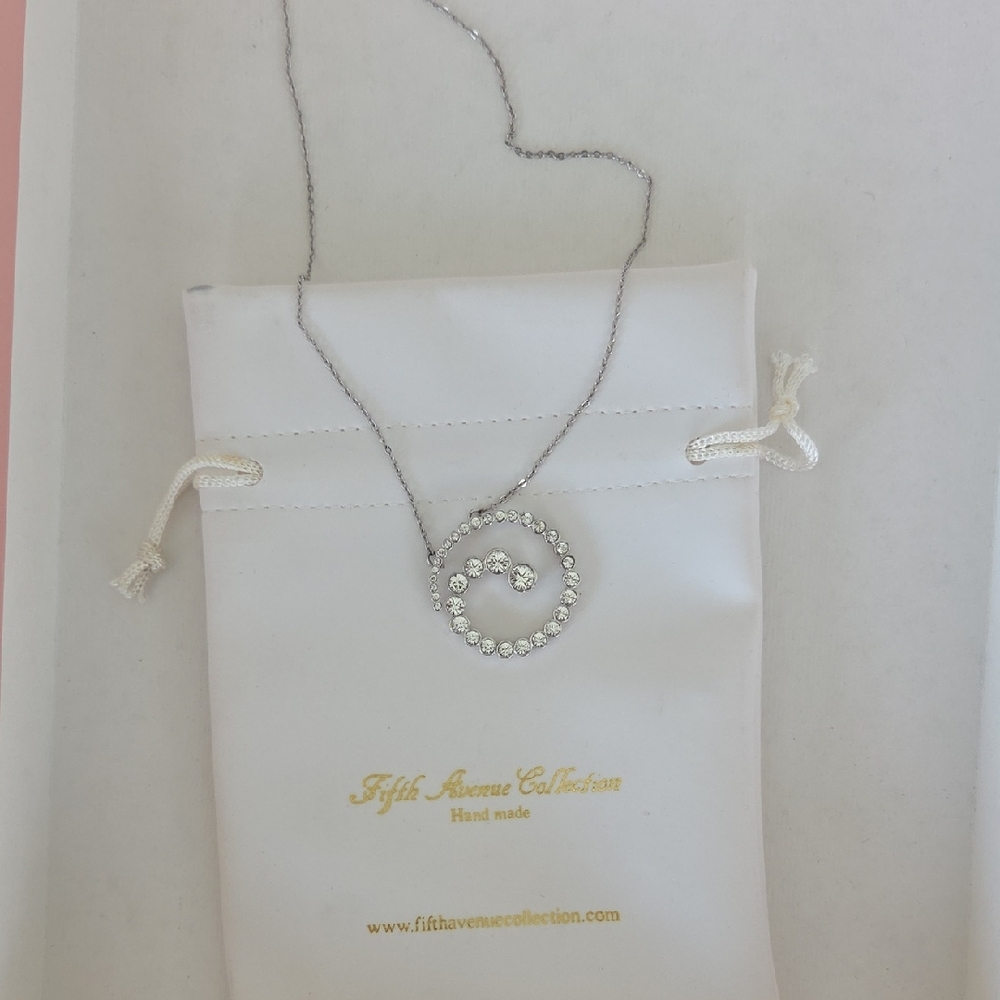 Fifth Avenue Collection Silver Necklace